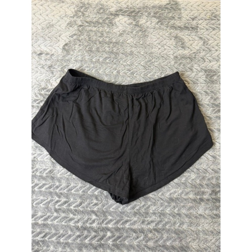 Athleta Womens Black Sleep Shorts Elastic Waist  Lounge  Size S 0067